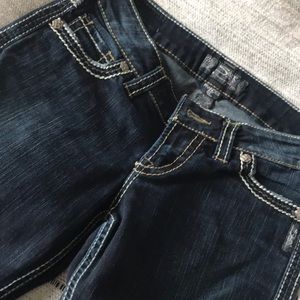 Silver Bootcut Jeans - Frances